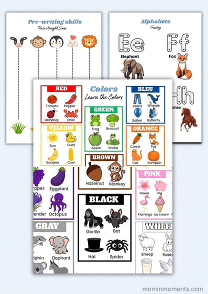 The Ultimate Montessori Preschool Activity Book – Digital Download